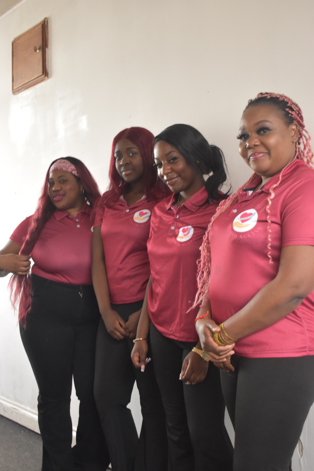 Inclusive Health Access CIC volunteers at a community event